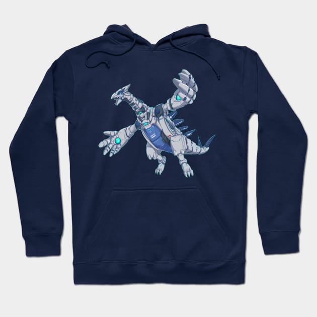 mecha monster lagoon Hoodie by Dnz